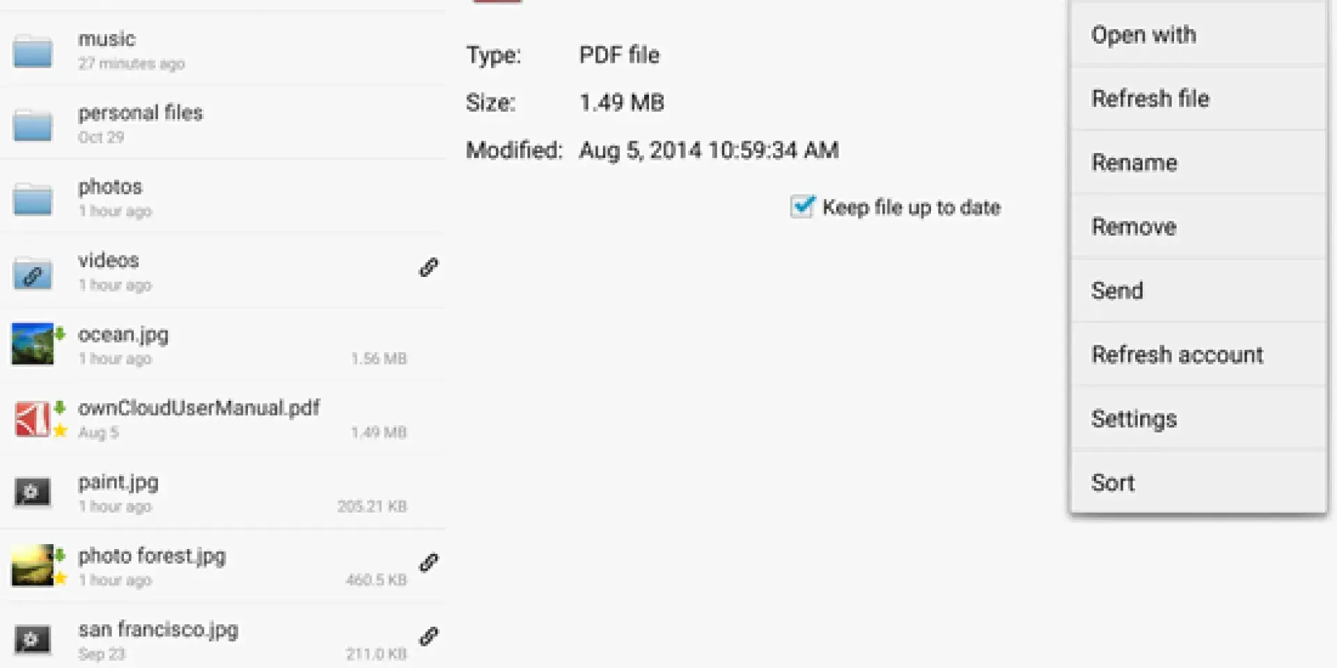 Using the app interface and adding files 