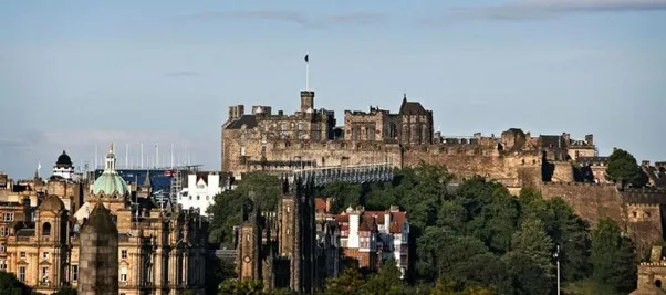 View of Edinburgh Castle