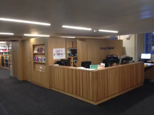 Help desk at Law Library image 