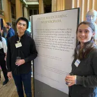 Edinburgh Award students in the Playfair Library for the celebration event