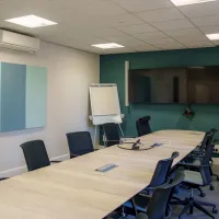 The Boardroom in the Forrest Hill building.