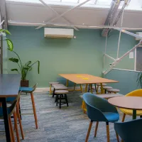 The staff social space at Forrest Hill.