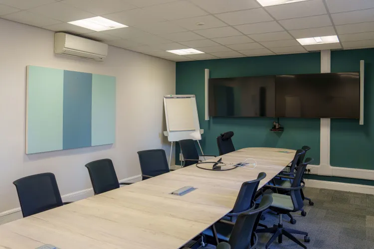 The Boardroom in the Forrest Hill building.