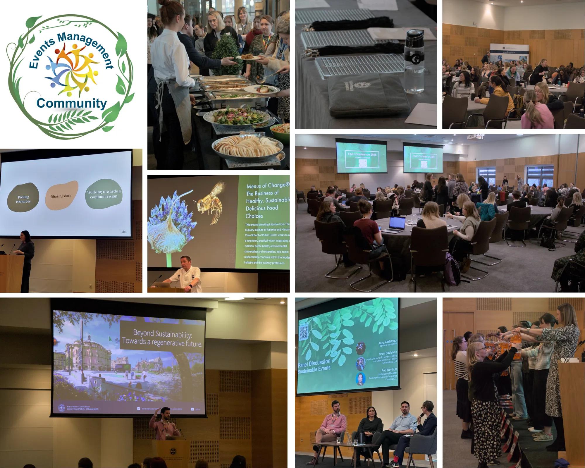 Collage of event images