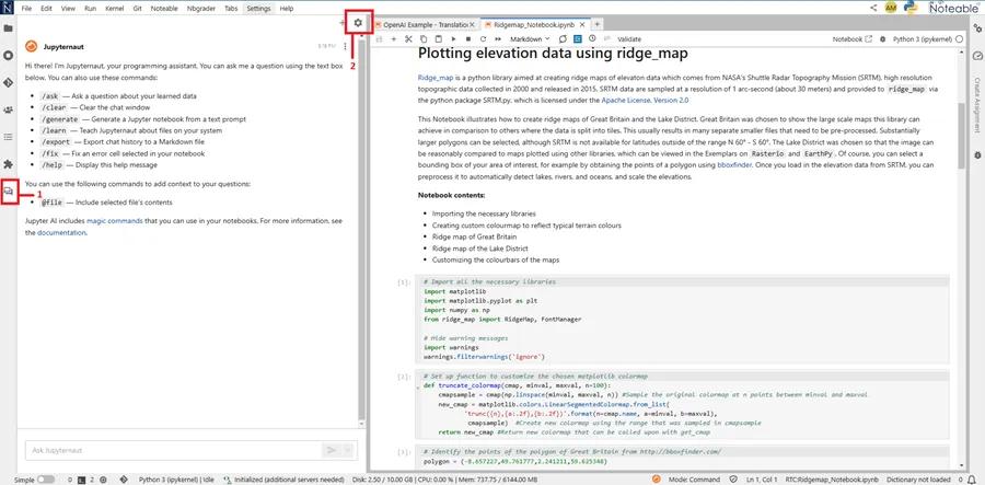 Accessing your Jupyter AI model