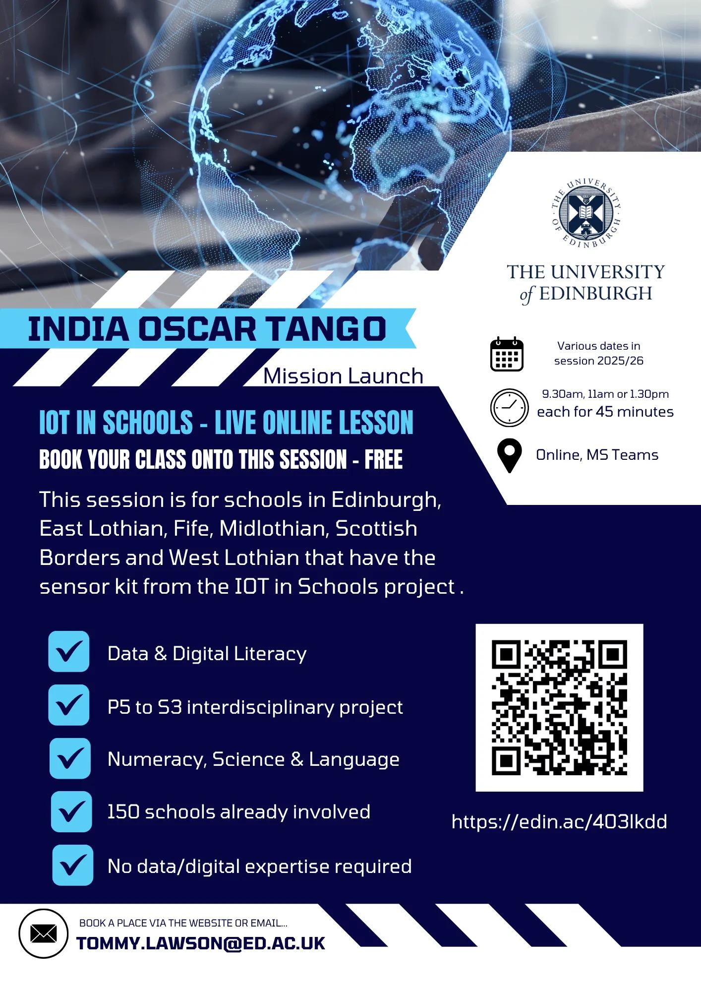 Mission IOT Event Flyer