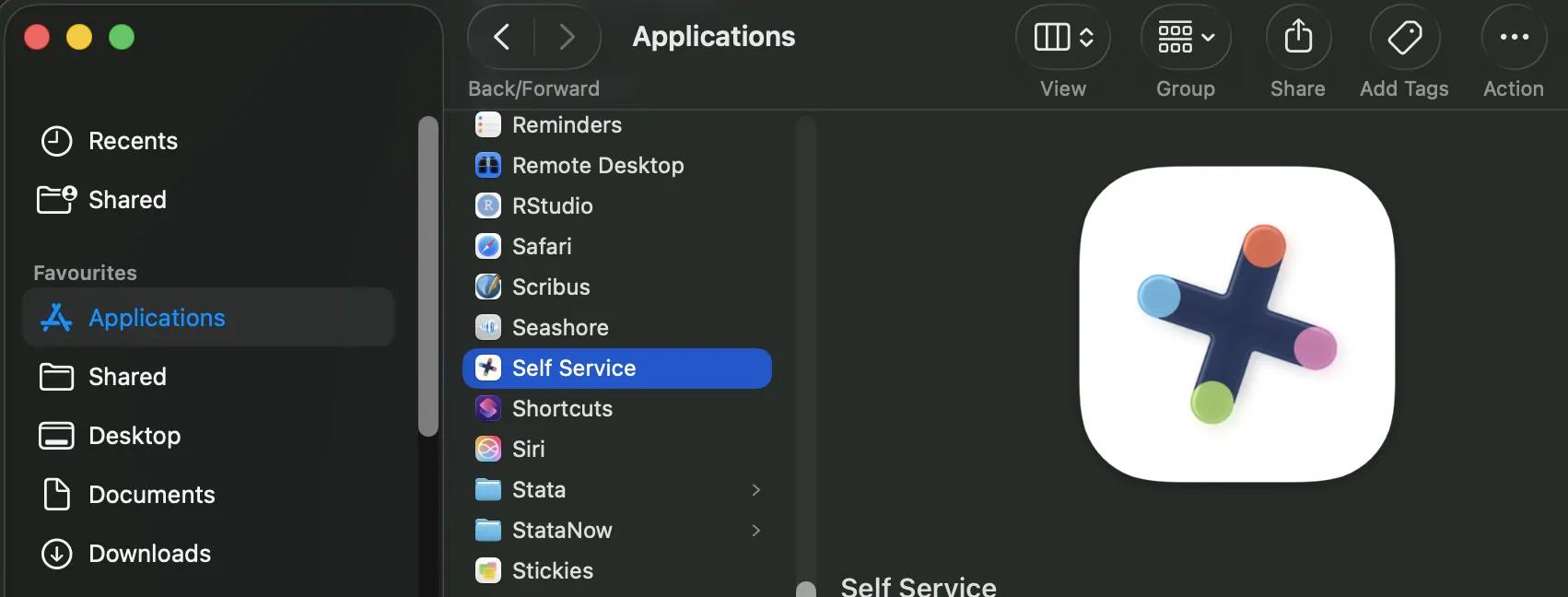 Self Service (Folder)