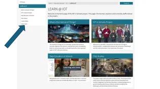 Learn IOT Website