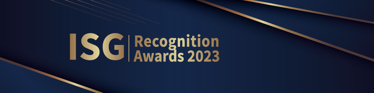 ISG Staff Recognition Awards 2023 banner