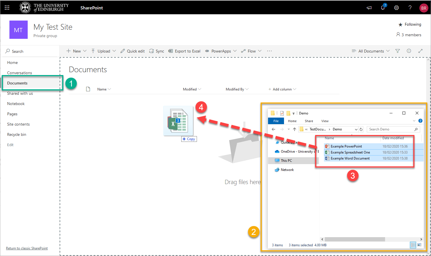 SharePoint Drag and Drop