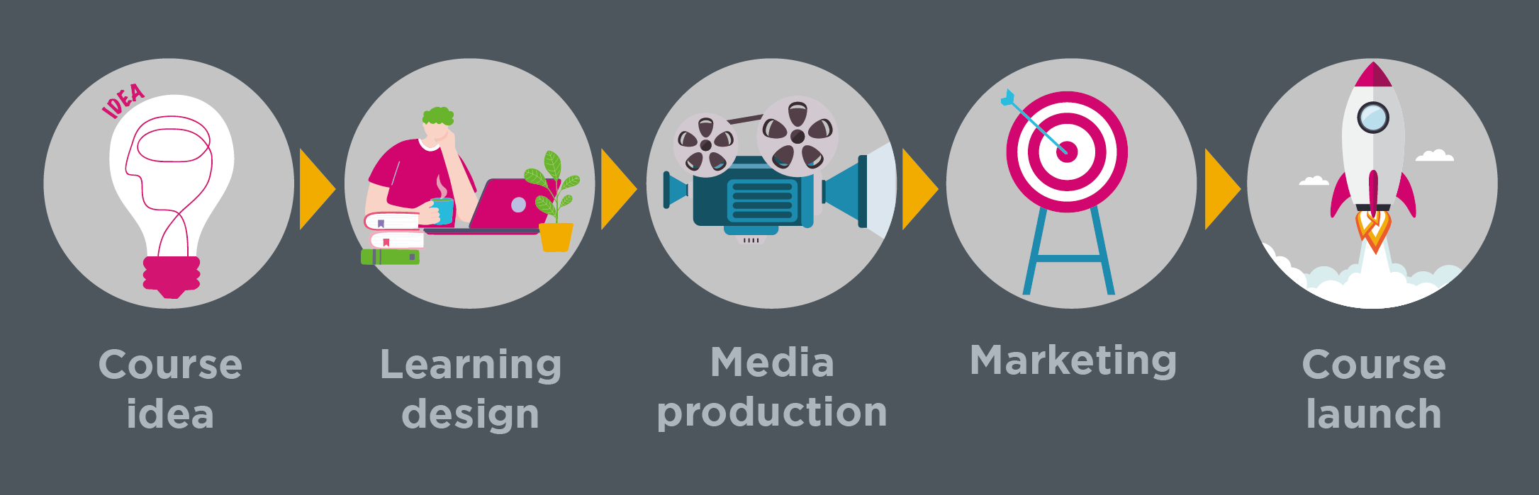 MOOC development offerings