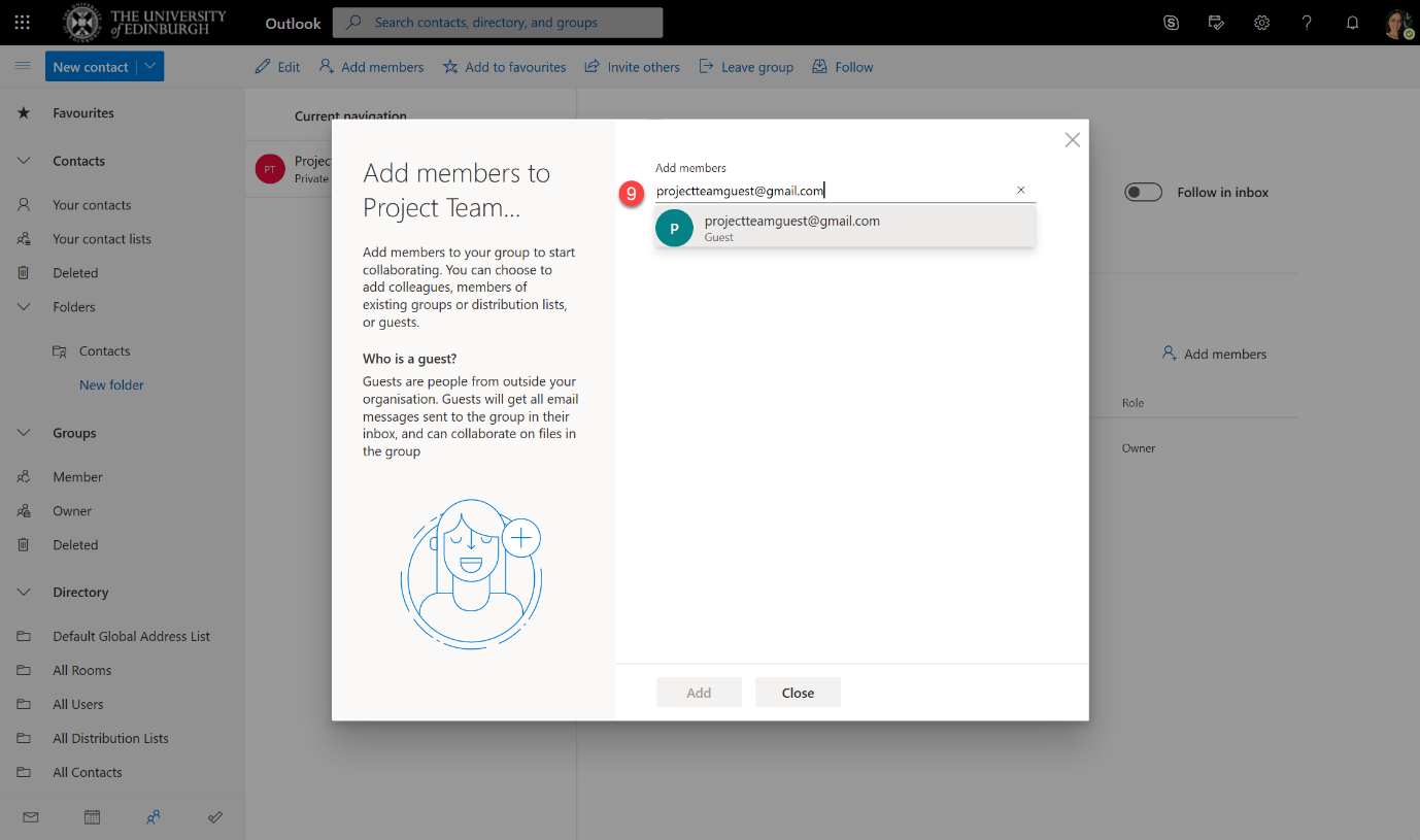 SharePoint Modern Team Site Screenshot