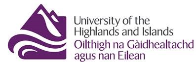 Logo of The University of the Highlands and Islands