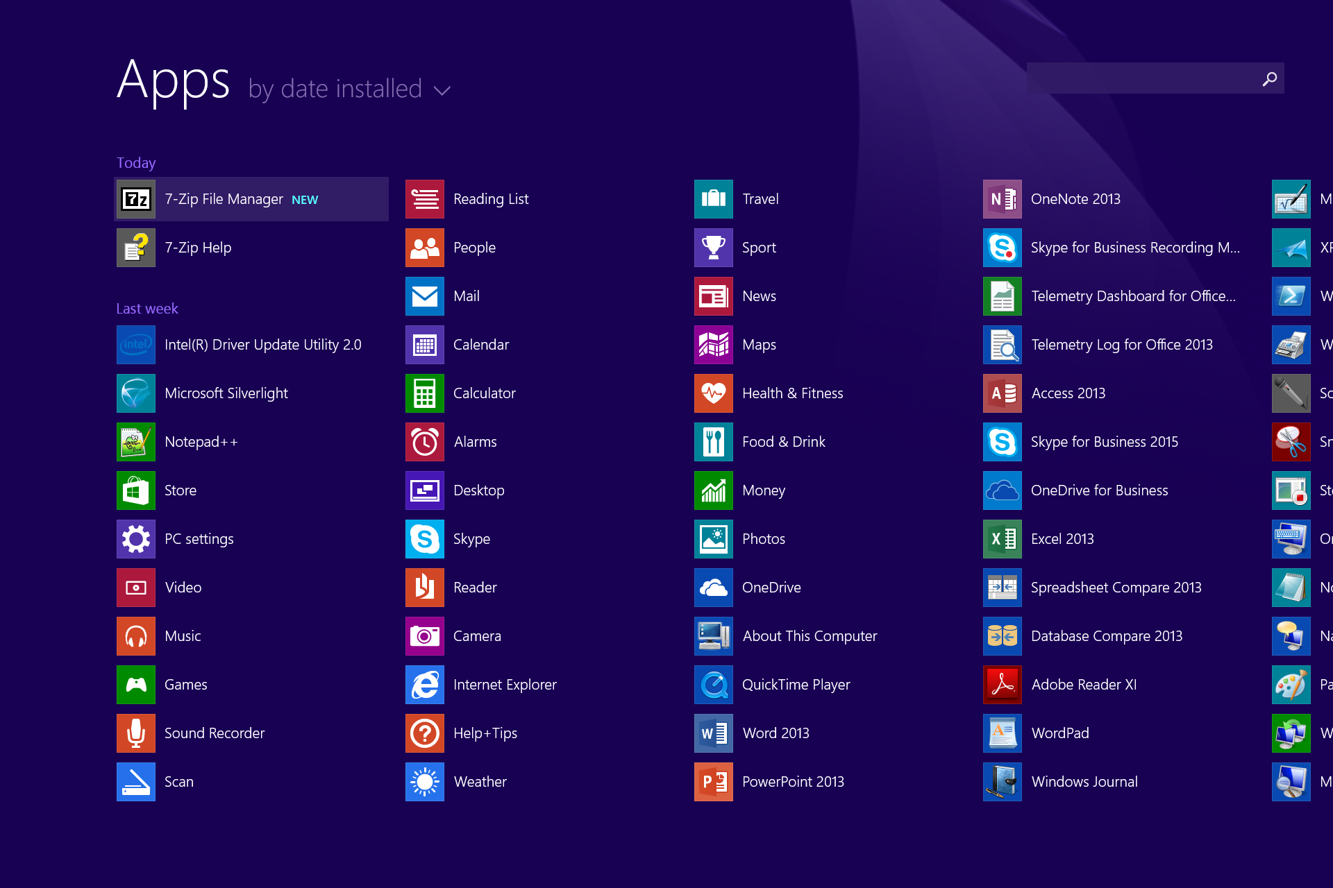 windows 8 App View